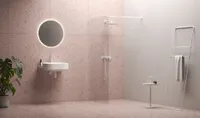 DUŠISEIN RAVAK WALK-IN KOMPLEKT 140 VALGE MATT