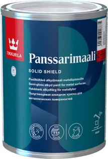 KATUSEVÄRV TIKKURILA PANSSARIMAALI 0,9L VALGE POOLLÄIKIV