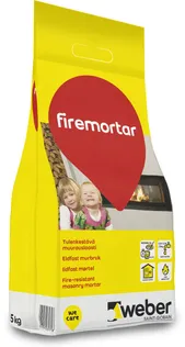 MÜÜRISEGU WEBER FIRE MORTAR TULEKINDEL 5KG