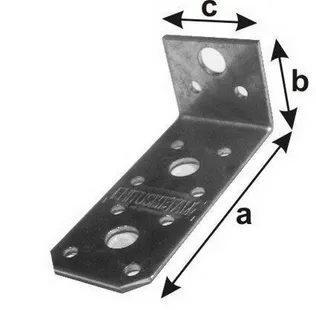 NAELUTUSNURK ARRAS 90X40X40X2,5 ZN