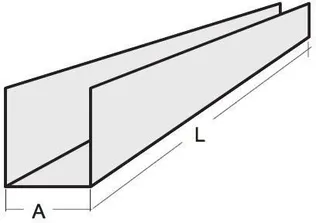 SERVAPROFIIL UD 28/27/0,6 3,0M