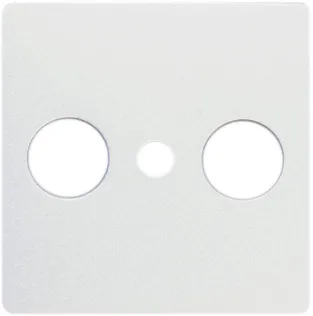 KATTEPLAAT TV+R DELTA ALUMIINIUM SIEMENS