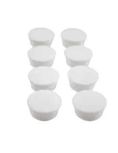 LENGIKORK FISKOSTAR  14MM VALGE 8TK