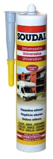 UNIVERSAALSILIKOON SOUDAL VÄRVITU 300ML