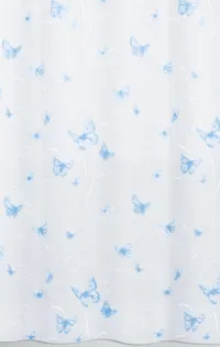 DUŠIKARDIN SPIRELLA 180X200CM A-1028191 BUTTERFLY PEVA