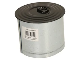 TAHMATOPP ÜMAR 100MM MUST