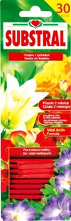 VÄETISEPULGAD ÕITSVATELE TAIMEDELE SUBSTRAL 30TK