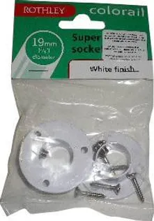 TERASTORUKANDUR SEIN-OTS 19MM VALGE 2TK