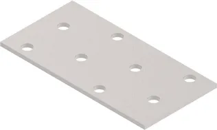 NAELUTUSPLAAT ARRAS 80X40X2MM