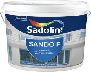 KIVIFASSAADIVÄRV SADOLIN SANDO F 5L VALGE TÄISMATT