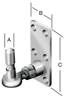 VÄRAVAHINGE VASTUS 16/120X50X6MM
