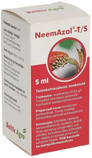 KAHJURITE TÕRJEVAHEND BALTIC AGRO NEEMAZAL-T/S 5ML