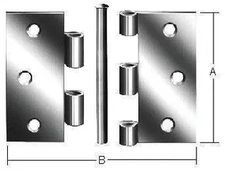 HING 90X90MM EKSTRA TUGEV