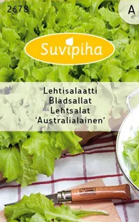 KÖÖGIVILJASEEMNED SUVIPIHA LEHTSALAT AUSTRALIALAINEN 