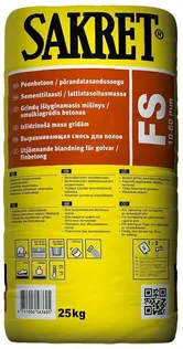 TSEMENTSEGU SAKRET FS 25KG