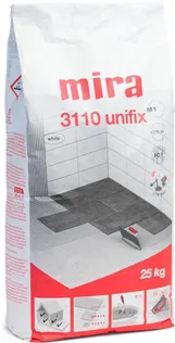 PLAADISEGU MIRA 3110 UNIFIX VALGE 25KG