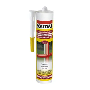 KLAASIMISSILIKOON SILIRUB 310ML LÄBIPAISTEV ELASTNE