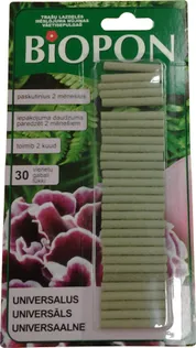 UNIVERSAALSED VÄETISEPULGAD BIOPON 30TK