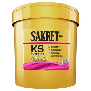 SILIKAATVÄRV SAKRET KS VALGE A-BAAS 9L