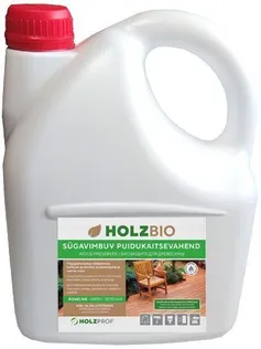 PUIDU SÜVAIMMUTUSVAHEND HOLZ BIO 3L ROHELINE