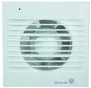 VENTILAATOR DECOR 100CRZ D100 TAIMERIGA