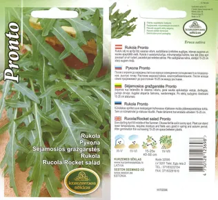 SEEMNED KURZEMES SEKLAS RUKOLA PRONTO 2G