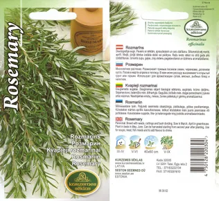 SEEMNED KURZEMES SEKLAS ROSMARIIN 0,04G
