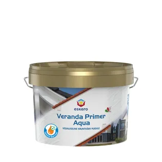 KRUNTVÄRV ESKARO VERANDA PRIMER AQUA 2,7L VALGE MATT