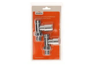 VENTIILIDE KOMPLEKT INVENA RADIAATORILE OTSE 1/2" KROOM