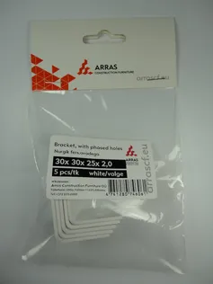 NURGIK ARRAS 30X30X25X2,0 FERS.VALGE 5TK