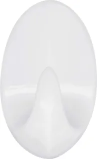 NAGI OVAALNE 55X34X28MM VALGE 2TK KLEEBITAV