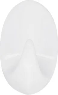 NAGI OVAALNE 42X26X22MM VALGE 3TK KLEEBITAV