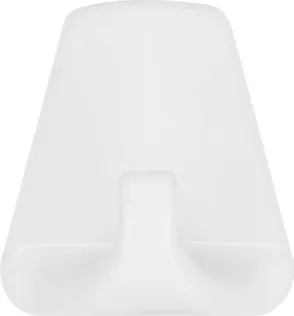 NAGI TRAPETS 35X33X22MM VALGE 3TK KLEEBITAV