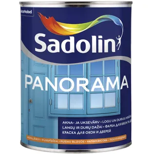 UKSE- JA AKNAVÄRV SADOLIN PANORAMA 1L VALGE POOLLÄIKIV