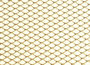 METALLPLAAT ARCANSAS VÕRK KULDNE 500X200X0,8MM 10X5,5