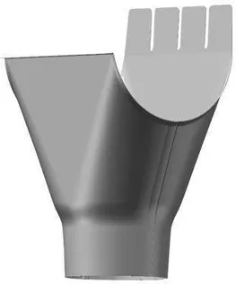 ALLAVIIK CARACOL Ø125/90MM TUMEPRUUN (RR32)