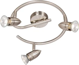 KOHTVALGUSTI 3-NE G GU10 3X50W NIKKEL VALGUSALLIKA