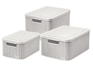 HOIUKAST KAANEGA CURVER STYLE S PLASTIK, VALGE