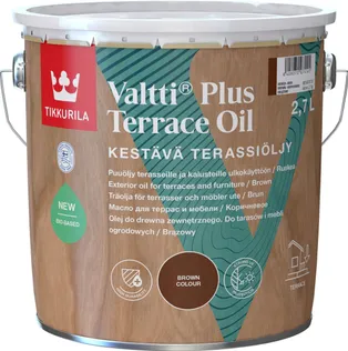 PUIDUÕLI TIKKURILA VALTTI PLUS TERRACE OIL 2,7L PRUUN