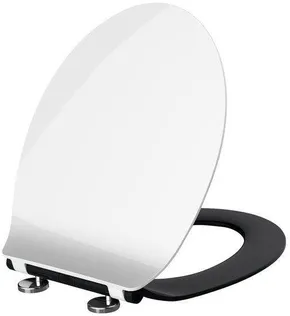 PRILL-LAUD SLIM VAIKSELT SULGUV PLASTIK VALGE-MUST