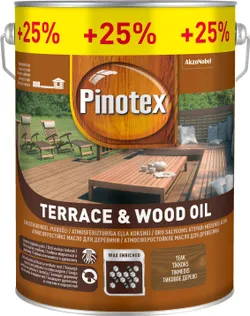 PUIDUÕLI PINOTEX TERRACE & WOOD OIL 4+1L TEAK