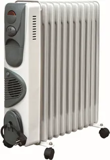 ÕLIRADIAATOR 11 RIBI 2500W+400W SOOJAPUHUR TERMOSTAAT