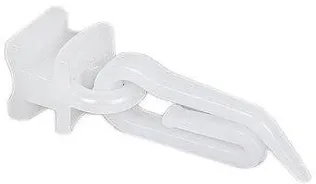 PLASTIKUST KLAMBRIGA LIUGURID 30TK VALGE