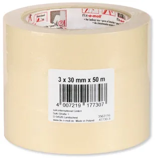 MAALRITEIP FIX-O-MOLL ECO 50M 30MM KOMPLEKT 3TK