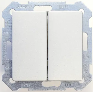 KAHENE GRUPIVEKSELLÜLITI SIEMENS DELTA MUST ALUMIINIUM SÜVISTATAV