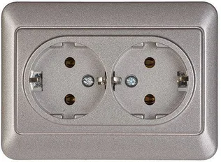 KAHENE PISTIKUPESA VILMA SL-250 MAANDUSEGA RAAMITA METALLIK