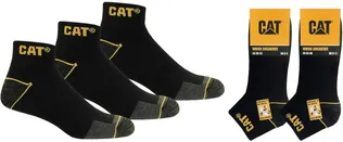 TÖÖSOKID MADALA SÄÄREGA CAT ZCM0509 MUST 43/46 3 PAARI PAKIS