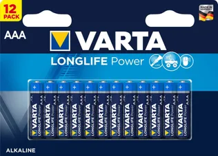 PATAREI VARTA LONGLIFE POWER AAA 12TK PAKIS