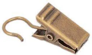 NÄPITSAD SIINILE HESORA 331 METALL ANTIIK KULD 30TK