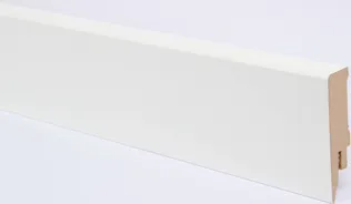 PÕRANDALIIST KRONOFLOORING MDF SILE VALGE ÜLEVÄRVITAV 70X17MM 2,6M